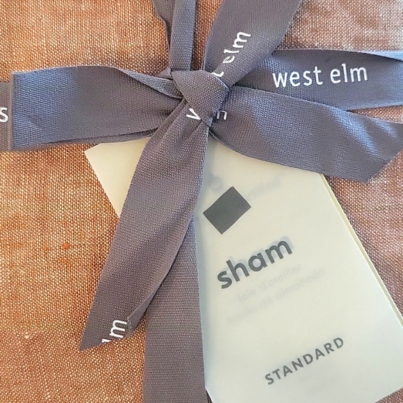 West Elm Bedding West Elm European Flax Linen Melange Standard Size Sham Poshmark
